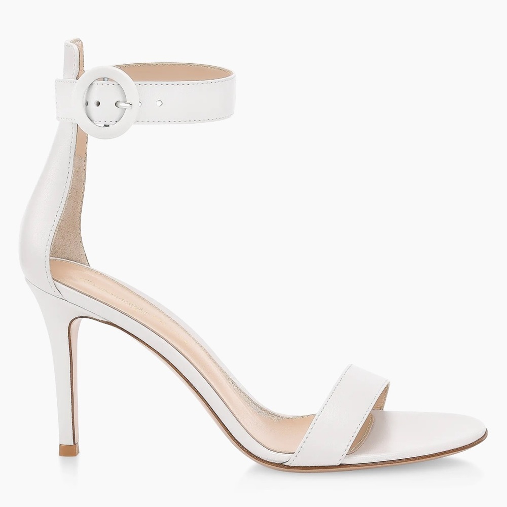 Gianvito Rossi Portofino Leather Heels